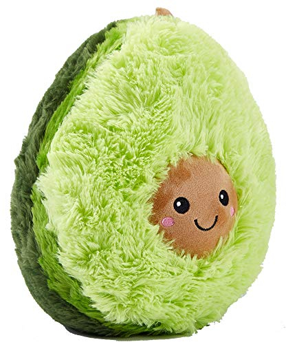Amajoy 20cm Mini Almohada de Felpa rellena de Aguacate Comodidad Cojín de Aguacate Regalo de cumpleaños de Navidad Cojín de Almohada para bebés Niñas Regalo de Fiesta