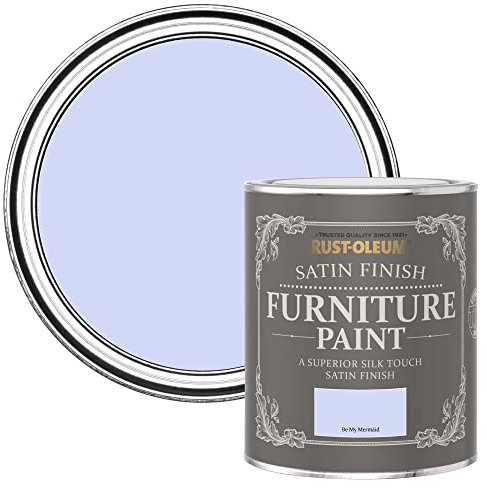 Rust-Oleum Peinture Violette pour Meubles, Finition Satinée - Sirène 750ml
