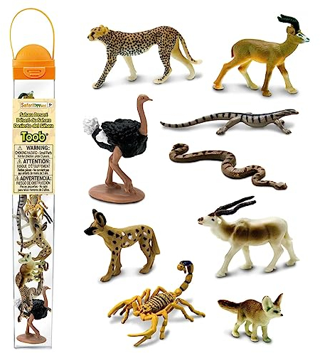 Safari Ltd. Sahara-Wüste | TOOB-Kollektion | Ungiftig und BPA-frei | Spielzeug-Tiere | Für Kinder ab 3 Jahren geeignet