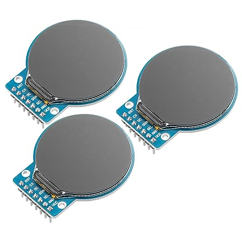 AZDelivery 3 x GC9A01 1.28-Zoll Rundes TFT Display für Arduino
