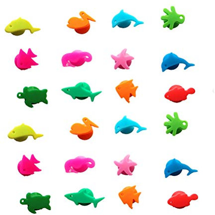 Segnabicchiere Silicone 24 pennarelli in Silicone riutilizzabili for Bevande identificative for Bicchieri (Color : 24pcs Style 3)