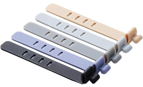 Sangles de rangement pour câbles – Attaches de rangement pour câbles, sangle de gestion des fils, organisateur de cordons pour appareils électroménagers, attaches de rangement pour écouteurs, souris,