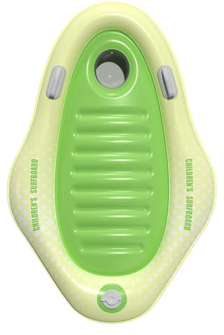 Planche de Surf Gonflable – Flotteur de Natation avec poignée – Salon Portable épais pour, garçons, Filles, Plage, extérieur, décoration de fête