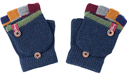 Herbst und Winter Baby Warme Handschuhe Kind Gestrickte Fäustlinge,3-6 Jahre alt