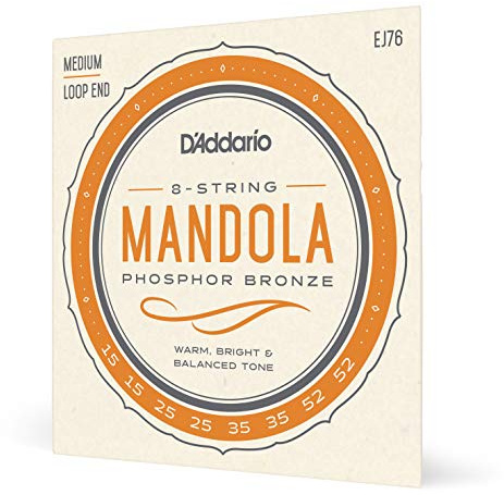 Daddario EJ76 Mandoline Saitensatz