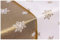 GOLDMAR Weihnachtstischdecke Fleckenresistente Schmutzabweisend Zweiseitig Tischdecke Weihnachten Advent - Polyester Lamatex Silber Gold Elegante Weihnachtstisch Deko (140x240 cm, Gold-Muster-01s)