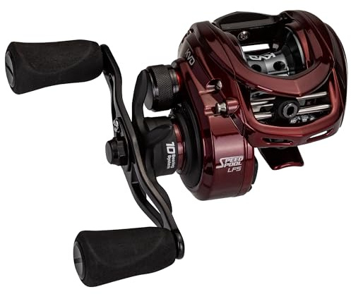 Lew's KVD 6.2:1 Right Hand Baitcast Reel , Maroon