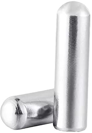 10 Pz M8 Perni Cilindrici Testa Rotonda Perno A Rullo Guida Tasselli di Posizionamento Tasselli In Acciaio Inox Lunghezza 8mm-50mm, M8x10mm