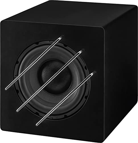 IMG STAGELINE CALDERA-B10 Aktiv-Subwoofer für Recording und HiFi, 400 Watt, schwarz