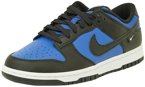 Nike HM9606-400 Nike Dunk Low Uomo, Astronomy Blue/Black-White EU 42