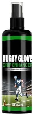 Spray antidérapant professionnel pour gants de football - 100 ml - Spray collant pour gants de de but - Pour améliorer la performance, les jeunes, les athlètes, les entraînements de football