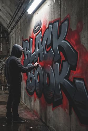 Blackbook für Graffiti & Street Art Skizzen: Skizzenbuch mit Übungsseiten für Tags, Pieces und Wildstyle – Das perfekte Training für Graffiti-Artists