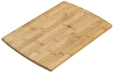 GoodCook Everyday 10 x 14 Bamboo Cutting Board, Durable Edge-Grain Wood, Moisture-Resistant, Knife-Friendly, Wooden Chopping Board for Kitchen, Low-Maintenance, Natural Bamboo