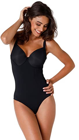 Lovable Body con Reggiseno Ferretto e Imbottito | Controllo Pancia e Fianchi | Alto Sostegno | Ultimate Modelling Donna, Nero, 34 / 3C