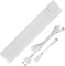 REV SLIDE Küchen LED Unterbauleuchte, LED Unterbauleuchte erweiterbar, 35cm, 25.000h, 5,5W, LED Leuchtröhren 425lu, weiss