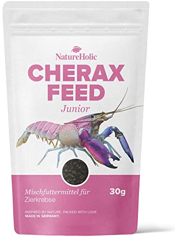 NatureHolic - Cheraxfeed JUNIOR - Futter für Krebse im Aquarium - 30g
