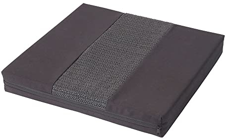 RUSSKA Standard Rollstuhl-Sitzkissen RG 35 mit Rutsch-Stopp 43 x 45 x 5 cm schwarz