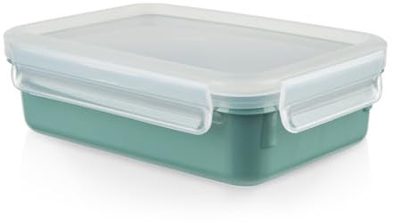 Tefal Boite de conservation alimentaire 0,8 L, Sans BPA, Rectangulaire, 100% hermétique, Compatible lave-vaisselle et micro-ondes, Masterseal Colour Edition N1012710