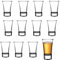 MiNi Schnapsgläser 2 CL/20ML, 12 Stück Klein Shotgläser (H5,5cm X TopØ 3.3cm X untenØ 2.4cm) Schnapsglas Verwendet für Verschiedene Weingläser, Likörgläser, Kleine Weingläser für Partys, Bars, Feste
