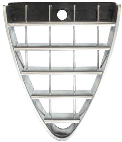 GRIGLIE RADIATORE ALLUMINIO SATINATO COMPATIBILE CON ALFA ROMEO 147 (937) 2000>2010, OEM 156058920