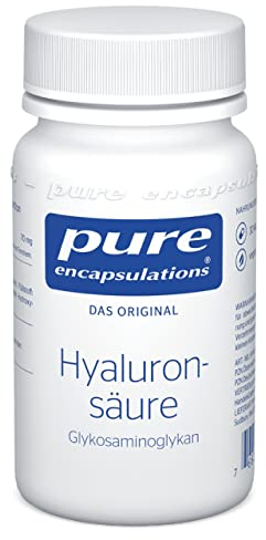 Pure Encapsulations - Hyaluronsäure - Hautpflege, Gesichtspflege - 30 Kapseln