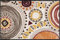 wash+dry Fußmatte, Boho Style 50x75 cm, innen und außen, waschbar