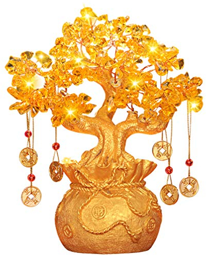 Geldbaum- Kristall-Bonsai-Ornament Heim- Und Büro-