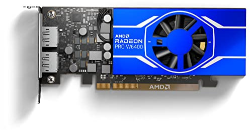 AMD Radeon Pro W6400 - Tarjeta gráfica Profesional de 4 GB