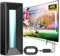 Antenna TV digitale con amplificatore e amplificatore di segnale, portata superiore a 900 km, cavo coassiale portatile da 5 m, antenna HD 4K 1080p per interni ed esterni