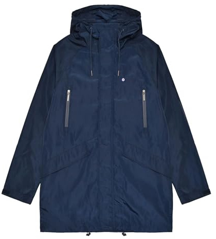 Lambretta Mens Heaton Waterproof Parka Jacket - Navy - 4XL