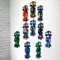 Brick Nest Wall Mount Compatible with Lego F1 Speed Champions Race car (3 Mounts)