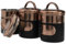 Maria`s Selection Black & Copper Metal Tea Coffee Sugar Storage Canister Set Jar Pots Tins