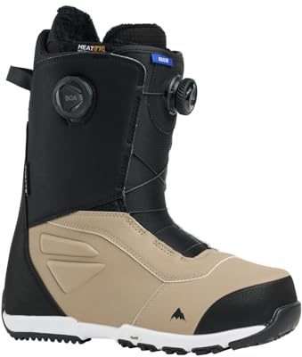 Burton – Botas de snowboard Ruler Boa Regular Black / Summit para hombre, talla 43,5, color beige