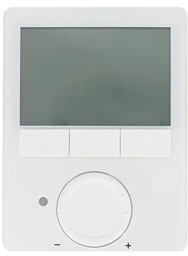 Fernbedienung for Klimaanlagen, kompatibel mit Siemens RDG160TU Wandthermostat for den Innenbereich, mit LCD-Display, integriertem Feuchtigkeitssensor und Steuerschalter