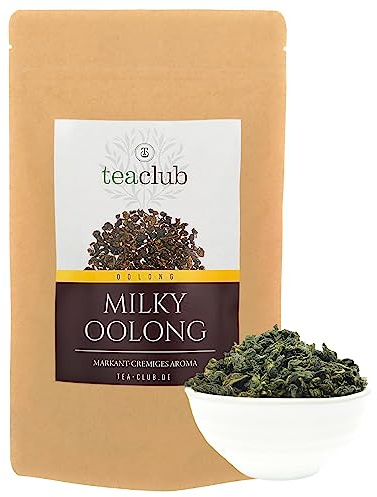 TeaClub Milky Oolong 100g, Oolong Premium Te Halvfermenterad Gräddfärgad