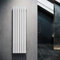 ELEGANT Design Heizkörper Flach 1600x462mm Weiß, Vertikal Heizkörper Paneelheizkörper Einlagig, Moderner Flachheizkörper Mittelanschluss
