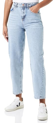 Trendyol Damen Gerade Ballon Hohe Taille Jeans