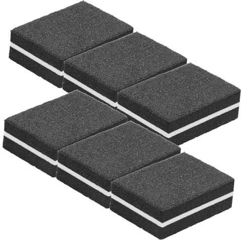 TOGEVAL 50 piezas Mini Bloque Pulidor Uñas Doble Cara Esponja Duradera para Manicura y Pedicura Pulido y Lijado Profesional para Uñas y Pies Uso Casa y Salón