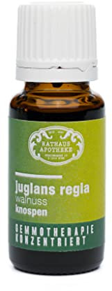 RATHAUS APOTHEKE WIEN Extracto concentrado de brote - Gemmotherapy - Juglans regia - El nogal - 15 ml