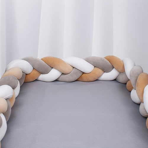IIQI® Letto a ​Treccia Cuscino, Cuscino decorativo, cuscino coccoloso soffice intrecciato (A10,150cm)