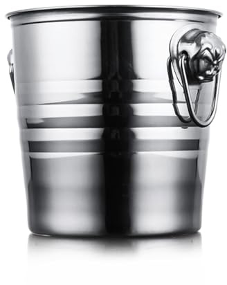 Inceneritore da Giardino, Bidone Metallo, Caminetto da Tavolo, Fire Pit, Braciere da Esterno, Detriti da Giardino Per Rifiuti, Falò di Foglie da Giardino(Silver,26cm/10in)