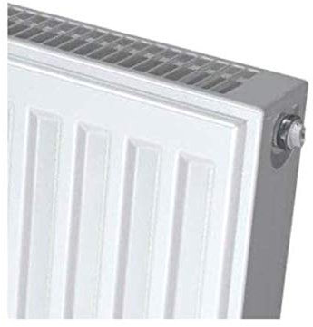 400x400 Radiator : Compact Steel 400mm(High) x400mm(Wide) Single Panel Single Convector Radiator (Heat Output: 268 Watt / 914 BTU)