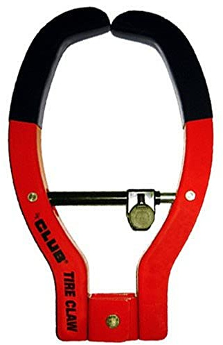 Winner International The Club 493 Tire Claw Security Device, Red