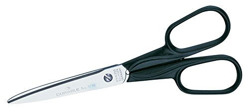Durable 173601 Papercut Ciseaux de Bureau 15 cm Acier Inoxydable Noir