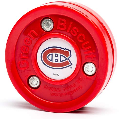 Green Biscuit Entrenamiento Disco (NHL Temática) - Montreal Canadiense Azul