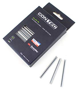 CONTEC Speichenreflektoren Clip R, 60mm, aus Kunststoff, Speichen-Reflektoren, Sichtbarkeit, leicht, 72 Stück, Silber