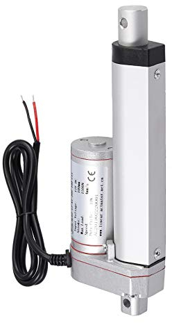 Justech 100mm Linear Actuator Motor DC 12V 1500N for Auto Car RV Electric Door Opener Vehicles Vessels Cargo TV Lift Tables Massage Beds Electric Beds Medical Chairs Electric Equipment Camera Frames