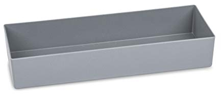 aidB NextGen Einsatzkasten, 133 x 365 x 60 mm, für die Bestückung von Sortimentskästen und Kleinteilekoffern, ideal als Einsatz für Schubladen