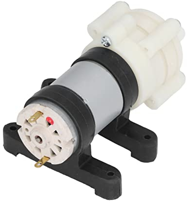 Membranpumpe Wasser 3 Meter Förderhöhe DC 12 V R385 Zubehör Wasserdruck Membranpumpe Marine Frischwasser Transferpumpe Selbstansaugende Pumpe Mini Wasserpumpe für Aquarium Aquarium
