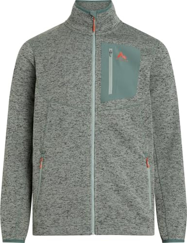 McKinley Herren Skeena Iii Jacke, Melange/Green Dark, XXL EU